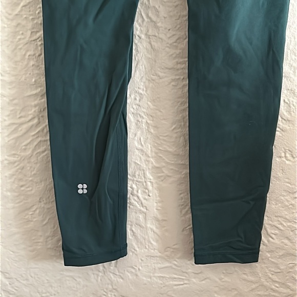 Sweaty Betty The Power Full Length Green Side Pocket Leggings XS Activewear - Picture 6 of 8